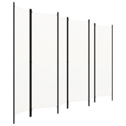 Vidaxl 6-Panel Room Divider White 300X180 Cm Room Dividers - thumbnail 2