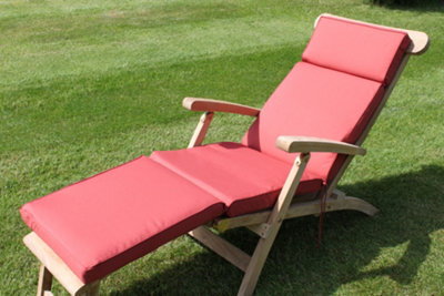 Garden Market Place Garden Furniture Cushion- Cushion For Garden Steamer Chair In Terracotta - image 1
