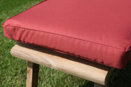 Garden Market Place Garden Furniture Cushion- Cushion For Garden Steamer Chair In Terracotta - thumbnail 3