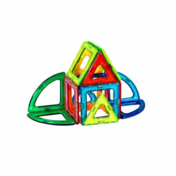 Accessotech Magnetic Building Blocks Creative Construction Kit Magnetic Tiles Toy For Kids Ages 3 Plus - thumbnail 2