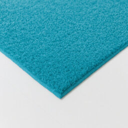 Uetian Super Soft Teal Blue Shaggy Rug Deep 5Cm Pile Cosy Floor Rug For Home (80X150) - thumbnail 5
