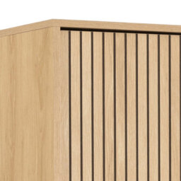 Wyld Haus Bjork Natural Oak Panelled 2-Door Wardrobe - thumbnail 6