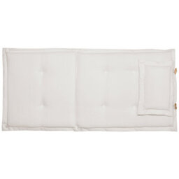 Beliani Set Of 8 Back/seat Cushions Maui 40 X 54 Cm Off-White - thumbnail 5