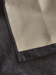 Luxury Living Chenille Blackout Pencil Pleat Taped Top Curtains Charcoal - thumbnail 5