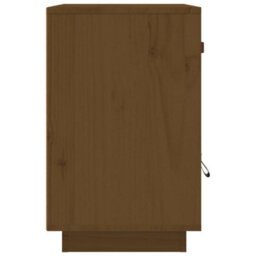 Berkfield Bedside Cabinets 2 Pcs Honey Brown 40X34X55 Cm Solid Wood Pine - thumbnail 8