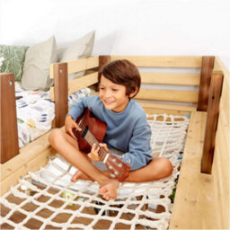 Bravich Little Tikes Wooden 4-In-1 Study Fort 5Ft Loft Bed Bunk Set - thumbnail 6