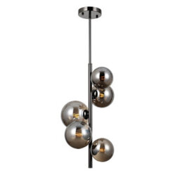 Luminosa Lighting Luminosa Canello Modern 5 Light Globe Pendant Ceiling Light, G9 - thumbnail 2