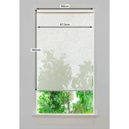 GoodHome Emini Corded Natural Sheer Roller Blind (W)90Cm (L)180Cm - thumbnail 9