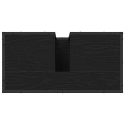 Walplus Bathroom Sink Cabinet Black Oak 65 X 33 X 60 Cm Engineered Wood - thumbnail 9
