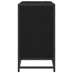 Walplus Bathroom Sink Cabinet Black Oak 65 X 33 X 60 Cm Engineered Wood - thumbnail 7