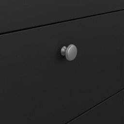 Furniture To Go Madrid 2 Door 3 Drawer Sideboard In Matt Black - thumbnail 8