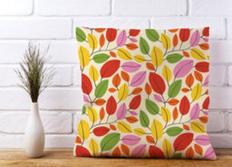 Warren Reed Designer Autumn Leaves Cushions 45Cm X 45Cm - thumbnail 2