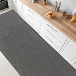 Floordirekt Genoa Vinyl Polyester Kitchen Runner Mat Non Slip Waterproof Uv Resistant Indoor Outdoor Balcony Grey 180 X 200 Cm - thumbnail 2