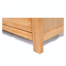 Cabinet Bits Lugo Waxed 1 Drawer Tv Cabinet Brass Drop Handle - thumbnail 7