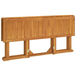 Vidaxl Folding Butterfly Garden Table 150X90X75 Cm Solid Wood Teak - thumbnail 4