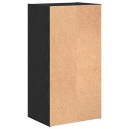 Berkfield Bookcase Black Oak 40 X 30 X 77 Cm Engineered Wood - thumbnail 6