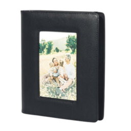 Large Black Pocket Photo Album 20.2Cm X 23.5Cm - thumbnail 1