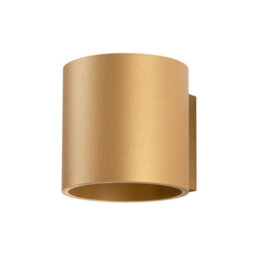 Sollux Lighting Orbis Steel Gold 1 Lights Minimalistic Wall Light - thumbnail 3
