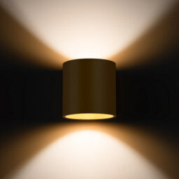 Sollux Lighting Orbis Steel Gold 1 Lights Minimalistic Wall Light - thumbnail 2