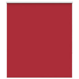 Berkfield Durable Roller Blind Blackout Red 135X150 Cm Fabric Width 131.6 Cm Polyester - thumbnail 1