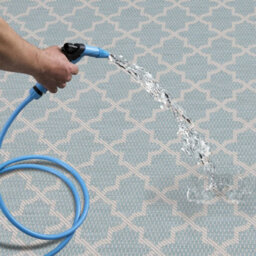 Homeart Outdoor Rugs Easy Cleaning Area Rugs For Balcony,garden,picnic,uv Weather Resistant Aqua Cream Classic, 140 X 200 Cm - thumbnail 5