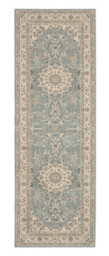 Ivory Luxurious Traditional Wool Bordered Rug For Bedroom & Living Room-239Cm (Circle) - thumbnail 8