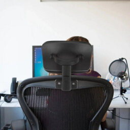 Adjustable Headrest For Office Chair Lumbar Pillow Neck Angle Adjust Attachments - thumbnail 4