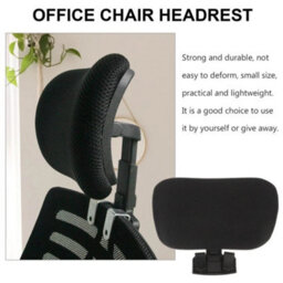 Adjustable Headrest For Office Chair Lumbar Pillow Neck Angle Adjust Attachments - thumbnail 5