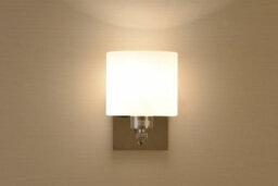Harper Living Modern Polished Chrome Wall Light, With Oval Cylinder Glass Shade, E14 Bulb Base And On/off Switch - thumbnail 3