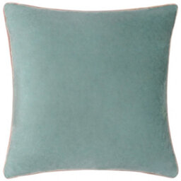 furn. Furn Meridian Velvet Feather Filled Cushion, Mineral/blush, 45 X 45Cm