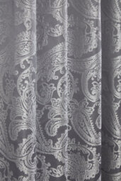 Emma Barclay Duchess Lined Pencil Pleat Curtains, Silver - 90 Wide X 90 Drop Inch Pair - thumbnail 3