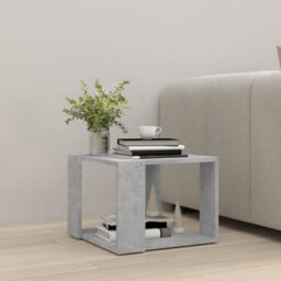 Walplus Coffee Table Concrete Grey 40X40X30 Cm Engineered Wood - thumbnail 3