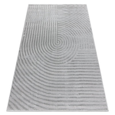 RugsX Carpet Balance 1921 Grey - Geometric, Structural, Glamour  160X220 Cm - image 1