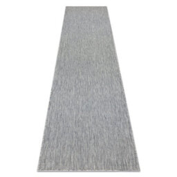 RugsX Carpet, Runner Sisal Sion A5165A Melange Flat Woven Grey 70X250 Cm - thumbnail 4