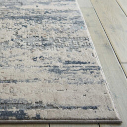 Beige Abstract Grey Abstract Luxurious Modern Easy To Clean Rug For Dining Room Bed Room And Living Room-66 X 230Cm (Runner) - thumbnail 5