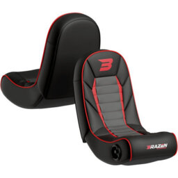 Brazen Sabre 2.0 Bluetooth Surround Sound Gaming Chair - Red - thumbnail 1