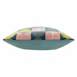 Paoletti Bardot Cut Velvet Feather Filled Cushion - thumbnail 2