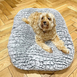 Luxury Extra Large Pet Dog Bed Mattress Crate Cushion, Ultra Soft Plush Washable - thumbnail 3
