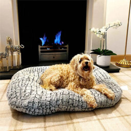 Luxury Extra Large Pet Dog Bed Mattress Crate Cushion, Ultra Soft Plush Washable - thumbnail 5