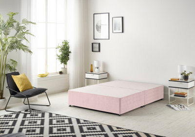 Somnior Beds Somnior Plush Pink Platform Divan Base - Double - image 1