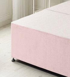 Somnior Beds Somnior Plush Pink Platform Divan Base - Double - thumbnail 3