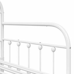 Berkfield Daybed Frame With Trundle White 100X190 Cm Steel - thumbnail 9