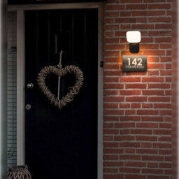 Long Life Lamps Company Modern 12W Led Black Outdoor Wall Light Adjustable Warm White Zlc353Bww - thumbnail 9