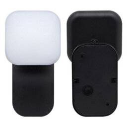 Long Life Lamps Company Modern 12W Led Black Outdoor Wall Light Adjustable Warm White Zlc353Bww - thumbnail 3