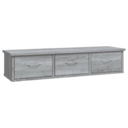 Vidaxl Wall Cabinet Grey Sonoma 88X26X18.5 Cm Engineered Wood - thumbnail 1