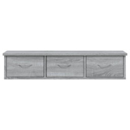 Vidaxl Wall Cabinet Grey Sonoma 88X26X18.5 Cm Engineered Wood - thumbnail 5