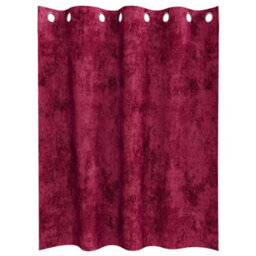 Berkfield Curtain With Curtains 2 Pcs Wine Red 140 X 140 Cm Velvet - thumbnail 3
