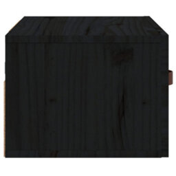 Berkfield Wall-Mounted Bedside Cabinets 2 Pcs Black 40X29.5X22 Cm - thumbnail 7