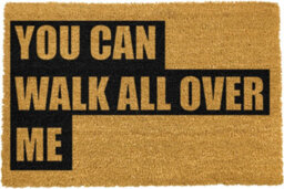 Artsy Doormats Walk All Over Me Doormat - Regular 60X40Cm - thumbnail 2