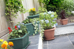 Whitefurze Large Venetian Patio Planter Trough Plant Pot 60Cm Plastic Terracotta Colour Pot - thumbnail 3